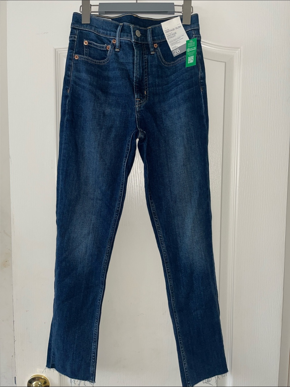 GAP Dark Blue High-Rise Women's Jeans